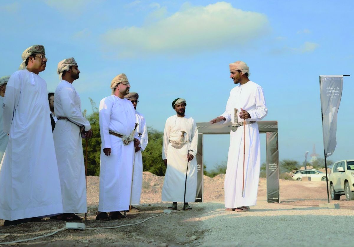 Master Ali Al-Jabri welcoming honourable guests at the Opening Ceremony