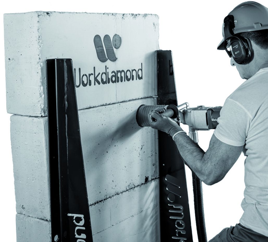 Core drilling with Workdiamond tools