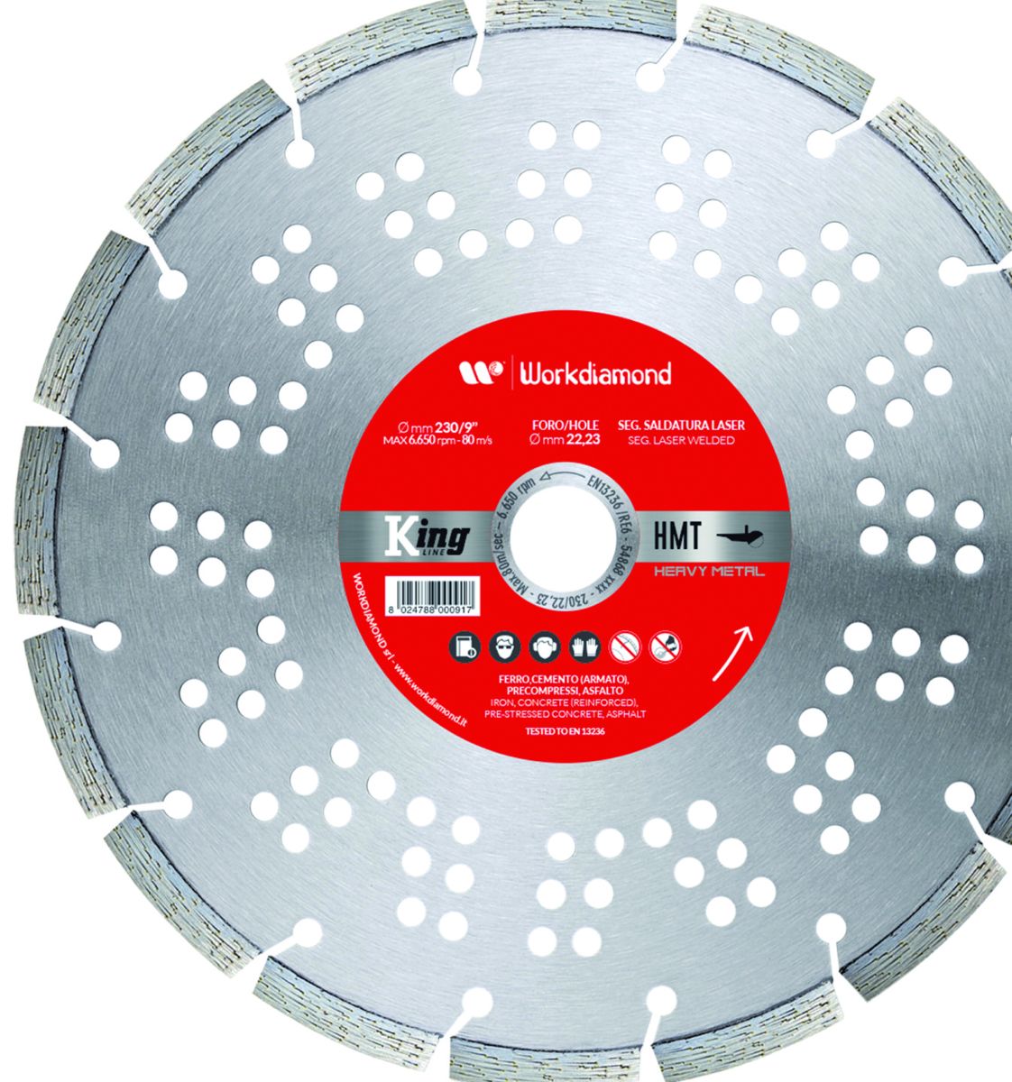 Workdiamond HMT diamond blade
