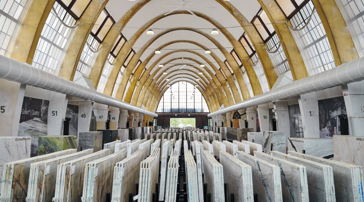 Natural stone on show at Marmomac, Veronafiere