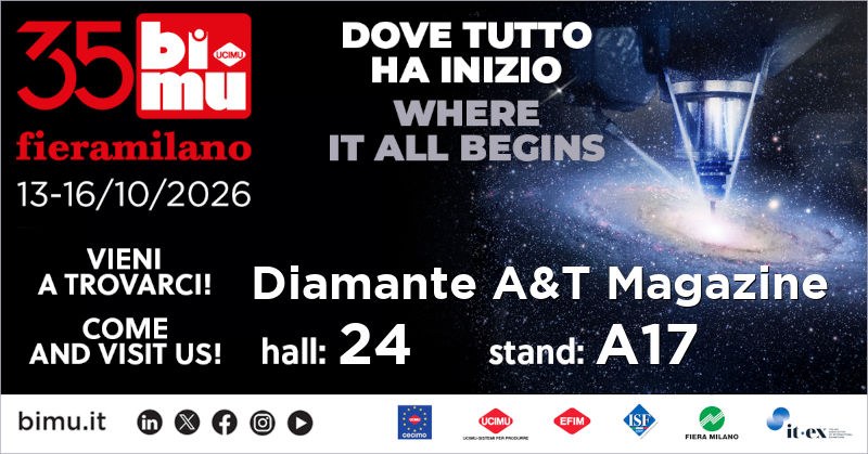 Diamante A&T a BI-MU 2026 – Hall 24 Stand A17